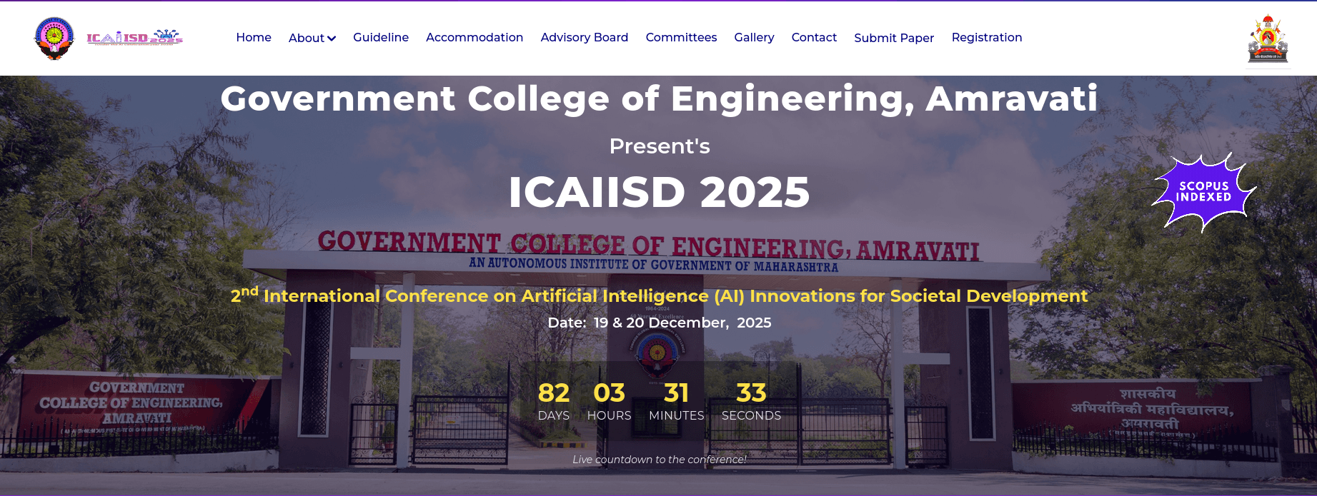 Design Website of ICAIISD25
